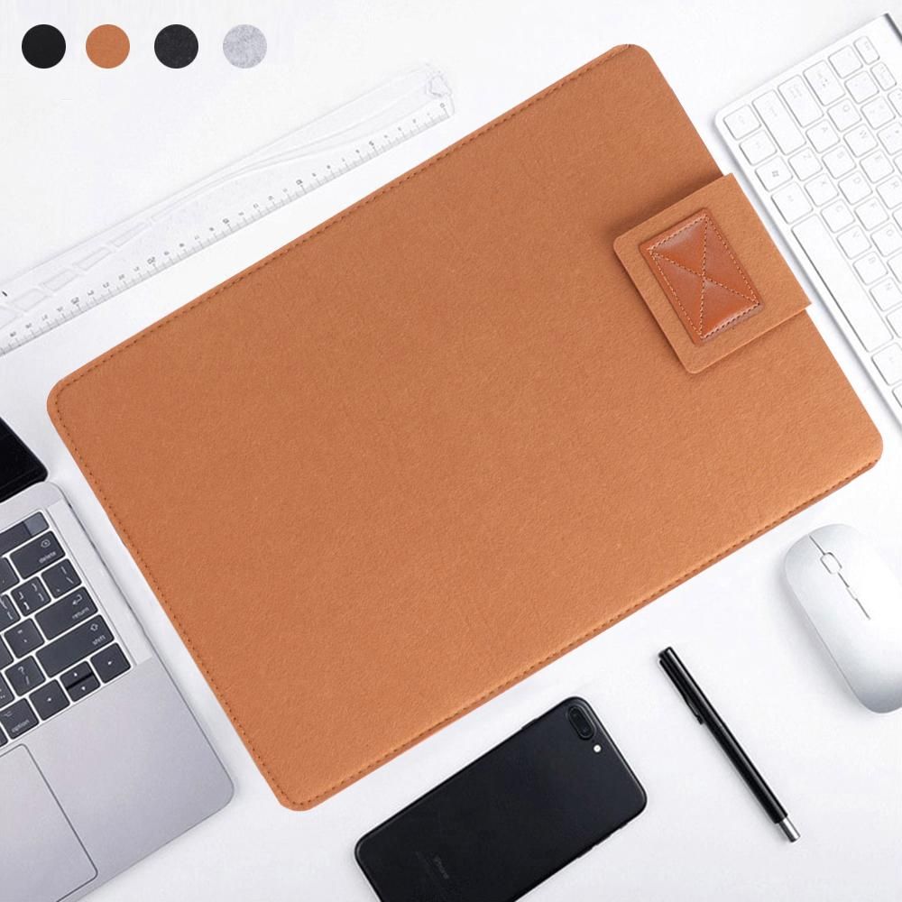 Laptop Sleeve - Funda portátil de fieltro de lana