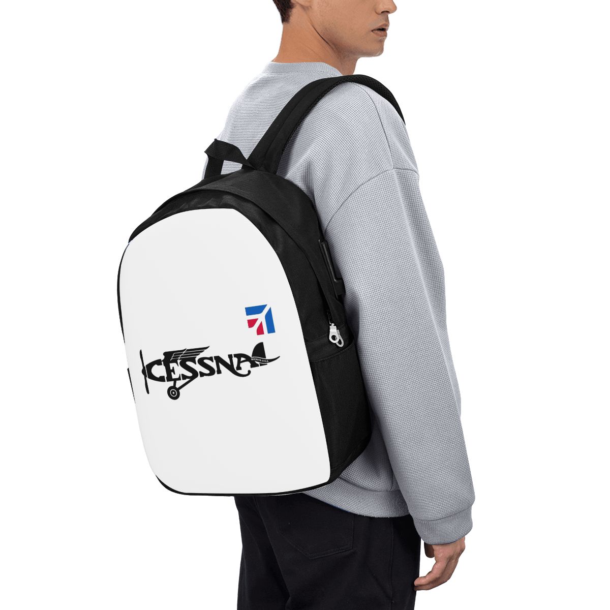 Laptop Bag - Mochila con logotipo de Cessna, bolsa