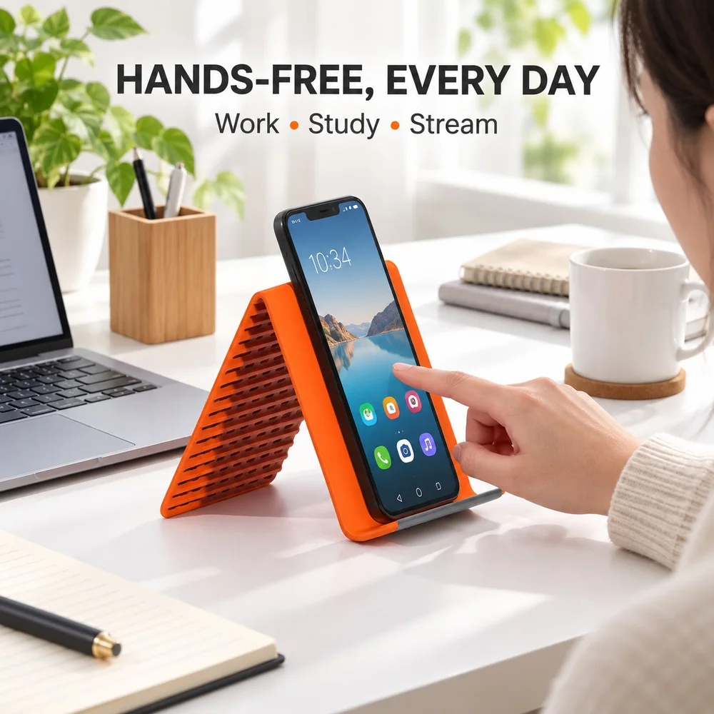 Laptop Stand - Soporte de Silicona Flexible para Teléfono,