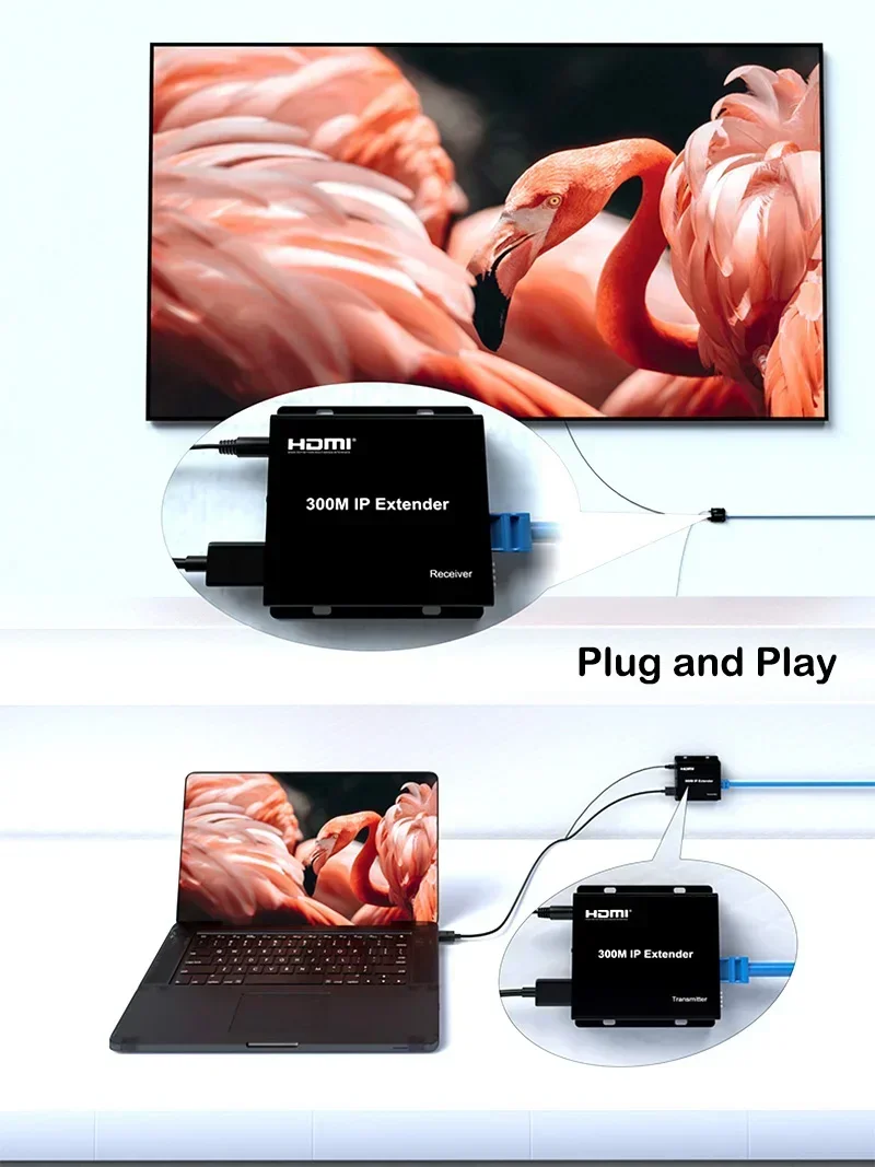 Extensor IP de 150m, 200m, 300 - Hdmi Cable reseña y precio
