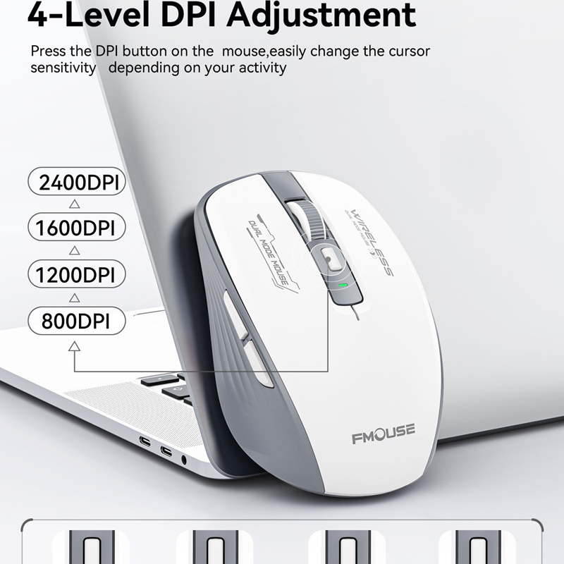 Ratón inalámbrico Bluetooth M3 - Laptop Mouse reseña y precio