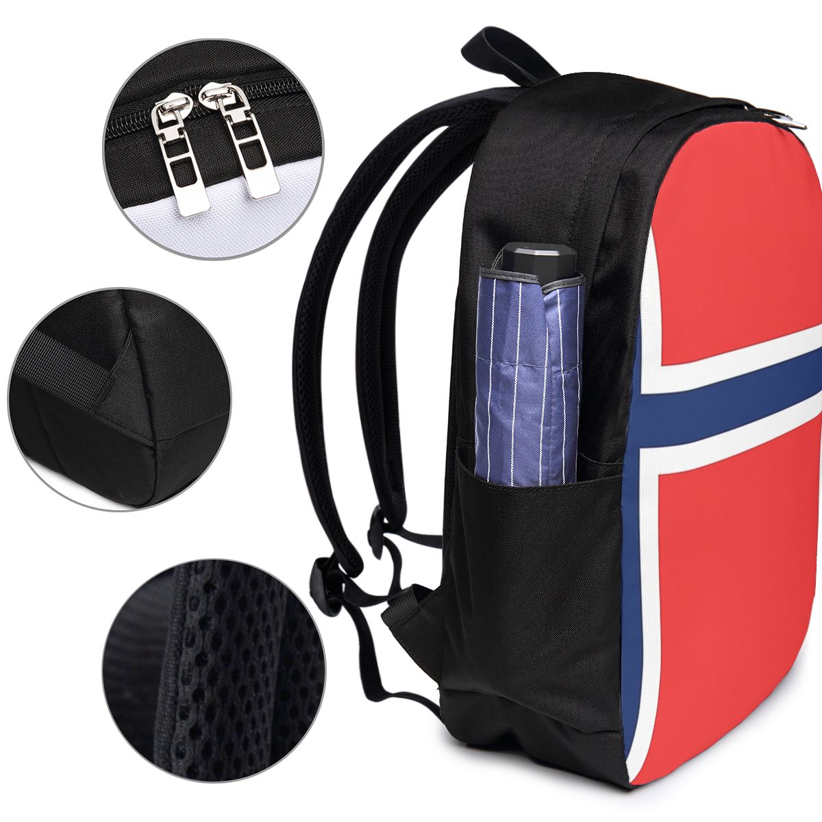 Mochila con bandera de Noruega - Laptop Bag reseña y precio