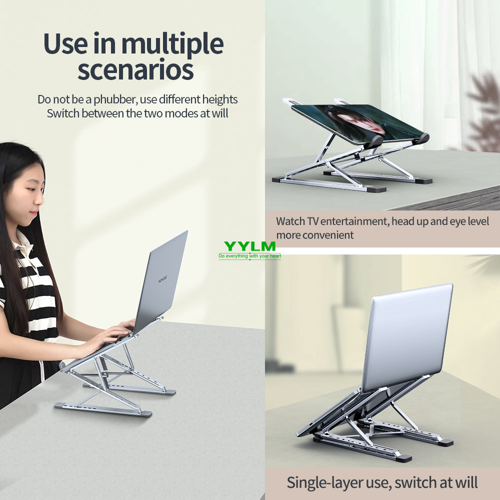 YYLM N8 soporte para portátil  - Laptop Cooling Pad reseña y precio