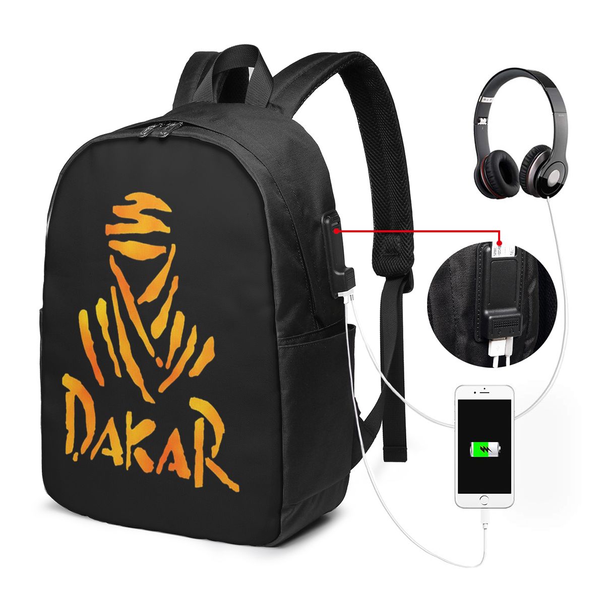 Mochila para motocicleta Dakar - Laptop Bag reseña y precio