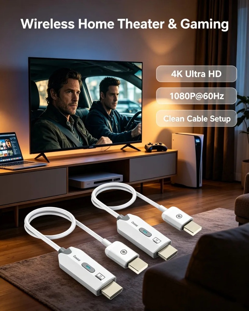 Extensor Inalámbrico HDMI Comp - Hdmi Cable reseña y precio