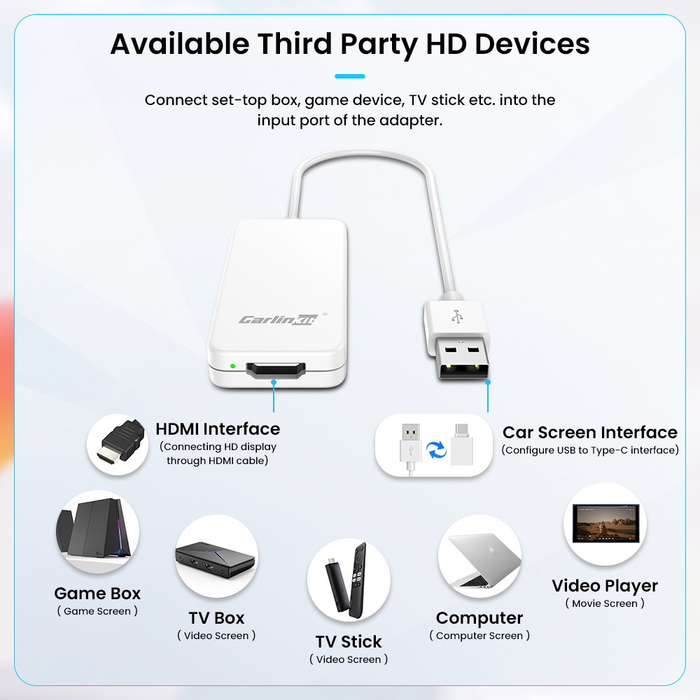 CarlinKit-Convertidor de TV Ma - Hdmi Cable reseña y precio
