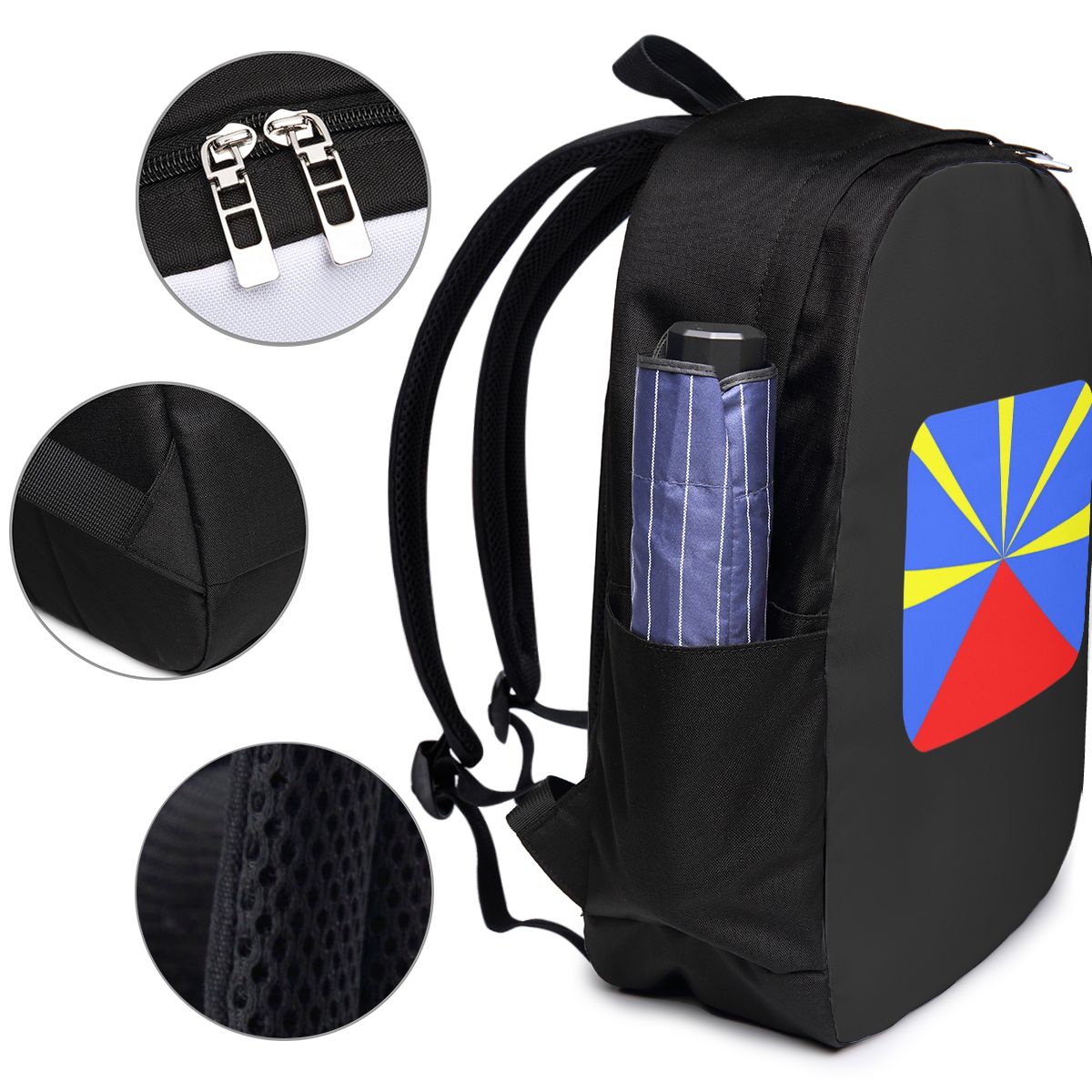 Mochila con bandera de la isla - Laptop Bag reseña y precio