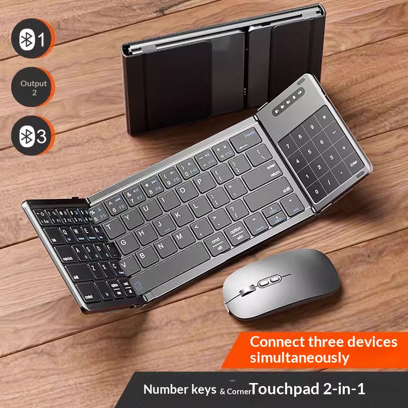 Teclado inalámbrico Bluetooth  - Laptop Mouse reseña y precio