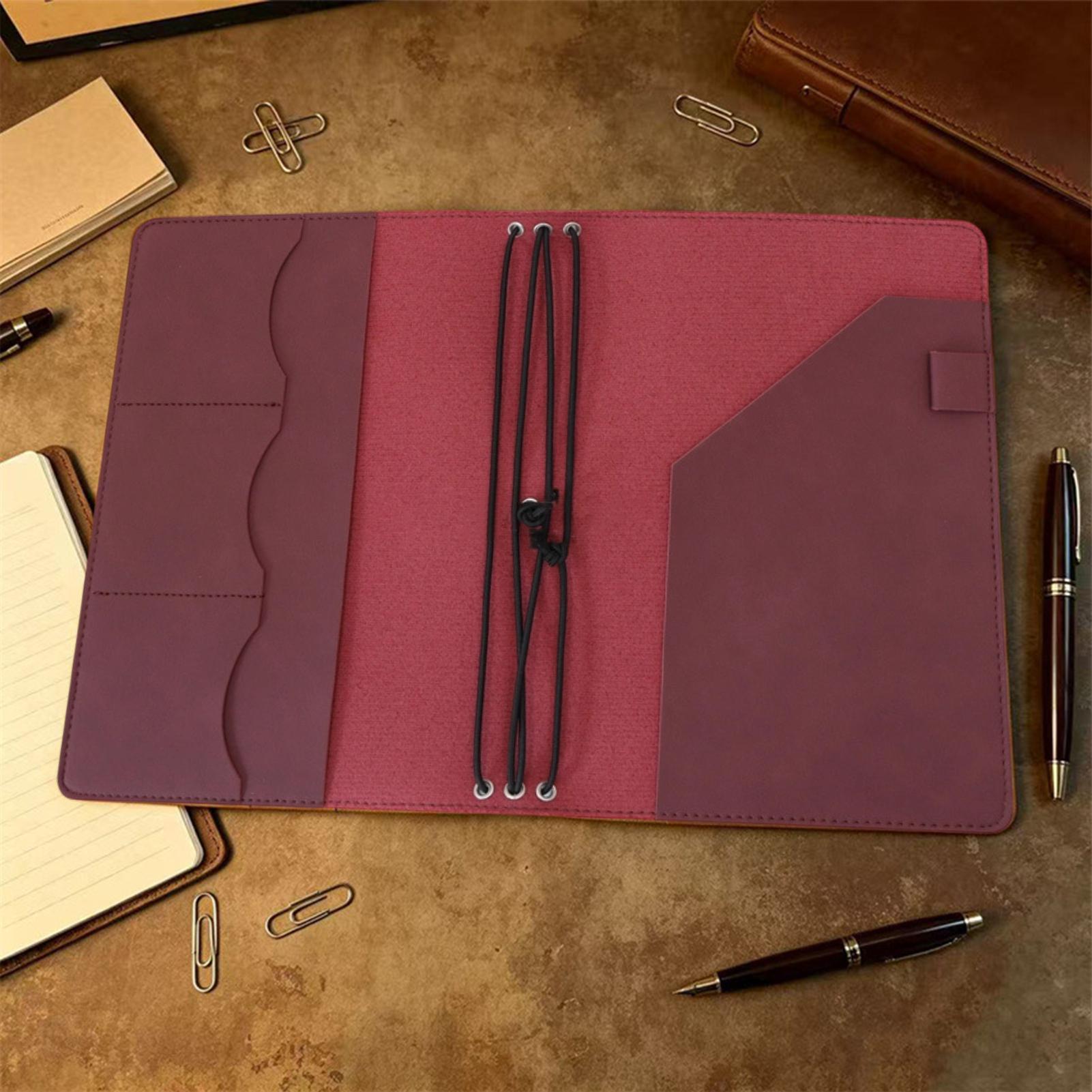 Funda para diario A5, de cuero - Laptop Sleeve reseña y precio